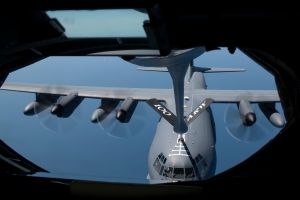 Team Mildenhall aircraft support training over Black Sea