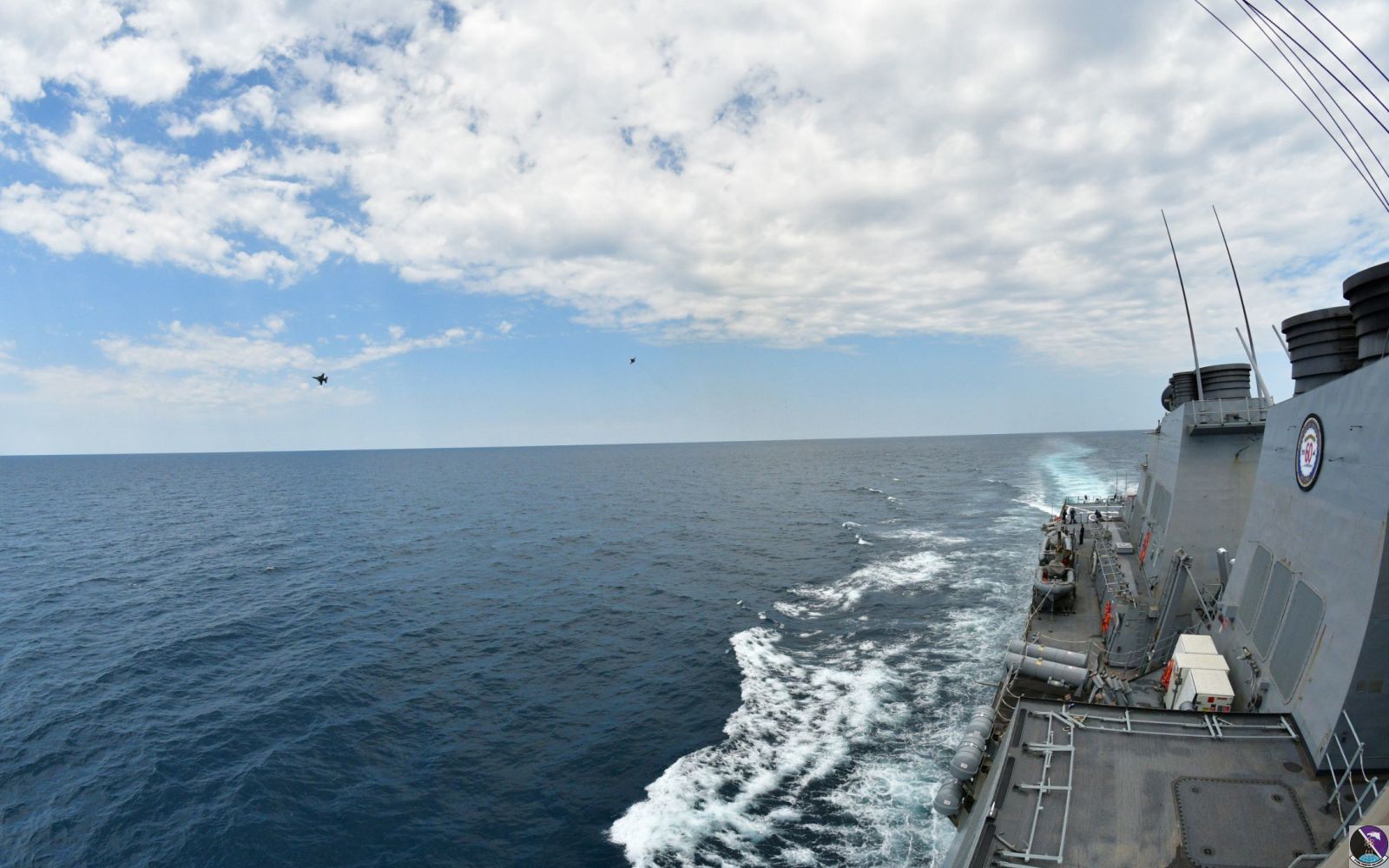 U.S. Navy Conducts Joint Operations with U.S. Air Force in the Black Sea