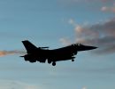 Birds of a feather: F-16s train over Aviano skies