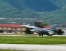 Jet takes off at Aviano